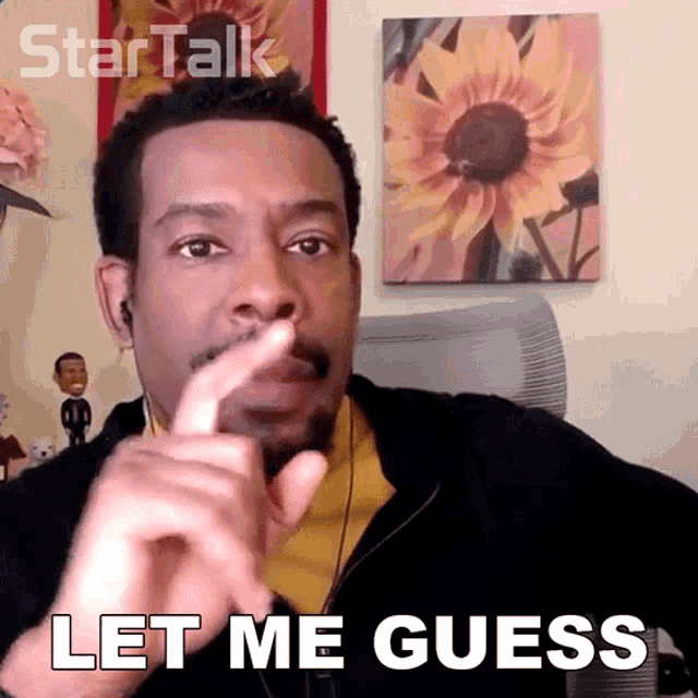 Let Me Guess Chuck Nice GIF - Let Me Guess Chuck Nice Startalk - Discover & Share GIFs