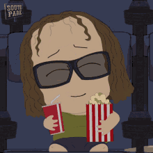 Watching Movie Kip Drordy GIF - Watching Movie Kip Drordy South Park GIFs