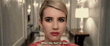 Scream Queens Chanel Oberlin GIF - Scream Queens Chanel Oberlin What The Hell Is That GIFs