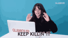 Camila Cabello Keep Killing It GIF - Camila Cabello Keep Killing It Kill It GIFs