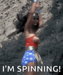 Spinning Wonder Woman GIF - Spinning Wonder Woman GIFs