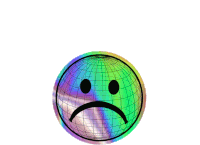 Sad Face Zedd Griff Sticker - Sad Face Zedd Griff Rolling Stickers