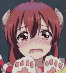 sorry crying scared anime sad