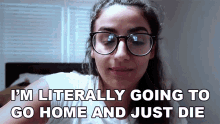 Im Literally Going To Go Home And Just Die Nufo GIF - Im Literally Going To Go Home And Just Die Nufo Im Exhausted GIFs