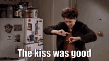 Friends The Kiss Was Good GIF - Friends The Kiss Was Good Point GIFs