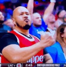 Clippers Fan Los Angeles Clippers GIF - Clippers Fan Los Angeles Clippers Hyped Fan GIFs