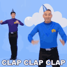 clap clap clap lachy wiggle anthony wiggle the wiggles applause
