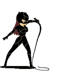 Catwoman Whip Villain Sticker - Catwoman Whip Villain Batman Stickers