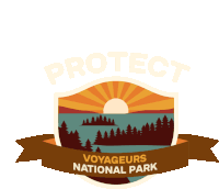 Protect More Parks Camping Sticker - Protect More Parks Camping Protect Voyageurs National Park Stickers