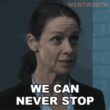 We Can Never Stop Vera Bennett GIF - We Can Never Stop Vera Bennett Wentworth GIFs