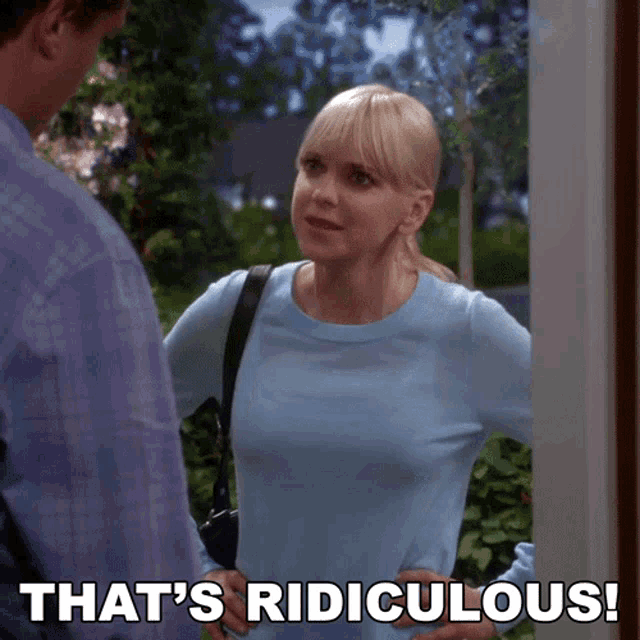 Thats Ridiculous Christy Gif Thats Ridiculous Christy Anna Faris