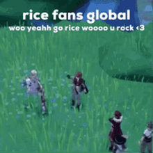 Rice Fans Global We Love Rice GIF - Rice Fans Global We Love Rice Oikawa GIFs