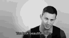 Channing Tatum Compliment GIF - Channing Tatum Compliment You Look Beautiful Today GIFs