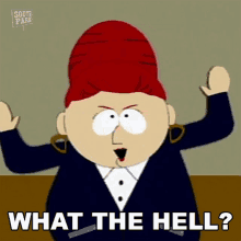 What The Hell Sheila Broflovski GIF - What The Hell Sheila Broflovski South Park GIFs