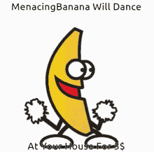 Menacing Banana Dance GIF - Menacing Banana Dance Banana Dance GIFs
