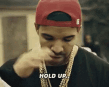 Drake Hold Up GIF - Drake Hold Up No Guidance GIFs
