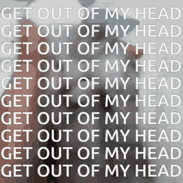 Can get out of my head перевод