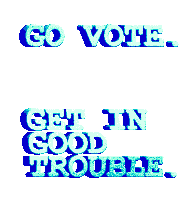 Get In Good Trouble John Lewis Sticker - Get In Good Trouble Good Trouble John Lewis Stickers