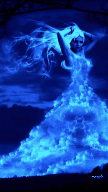 So Beautiful Blue Fire GIF - So Beautiful Blue Fire Beautiful GIFs