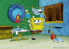Multitasking GIF - Spongebob Spongebob Squarepants Stressed GIFs