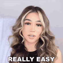 Really Easy Isabella Chavez GIF - Really Easy Isabella Chavez Really Simple GIFs