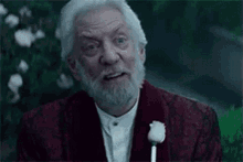 hunger games president snow smile oh yes