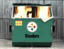 steelers dumpster fire