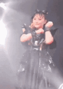 Riho Sayashi Stare GIF - Riho Sayashi Stare Baby Metal GIFs