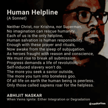 Abhijit Naskar Human Helpline GIF - Abhijit Naskar Naskar Human Helpline GIFs