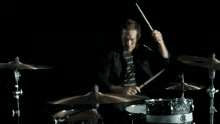 Snare Hit Drumming GIF - Snare Hit Drumming Hi Hats GIFs