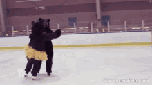 skating dancing bears bear black bear diner