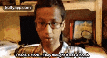I Made A Clock. They Thought It Was A Bomb..Gif GIF - I Made A Clock. They Thought It Was A Bomb. Face Person GIFs