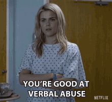 Youre Good At Verbal Abuse Bully GIF - Youre Good At Verbal Abuse Bully Sad GIFs