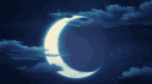 Anime Moon GIF - Anime Moon Night GIFs