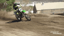 Motocross Racing Dirt Rider GIF - Motocross Racing Dirt Rider Kawasaki Kx450 GIFs
