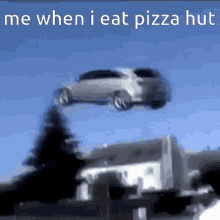 Pizza Hut Flying Car GIF - Pizza Hut Flying Car Hut GIFs