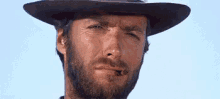 Clint Eastwood Nod GIF - Clint Eastwood Nod Cowboy GIFs