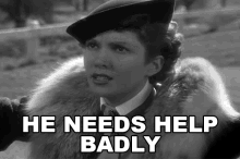 He Needs Help Badly Janet GIF - He Needs Help Badly Janet Draculas Daughter GIFs