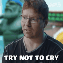 Try Not To Cry Martin GIF - Try Not To Cry Martin Clash Royale GIFs