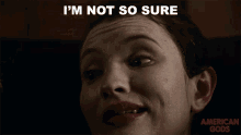 Im Not So Sure Emily Browning GIF - Im Not So Sure Emily Browning Laura Moon GIFs