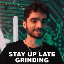 Stay Up Late Grinding Ksf GIF - Stay Up Late Grinding Ksf Houston Outlaws GIFs