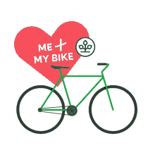 love heart bike health bicycle