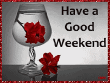 Have A Good Weekend Flowers GIF - Have A Good Weekend Flowers Glitter GIFs
