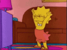 Happy Dance GIF - Happy Dance Lisa Simpson GIFs