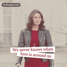 We Never Knows Whenlove Is Around Us..Gif GIF - We Never Knows Whenlove Is Around Us. Clothing Apparel GIFs