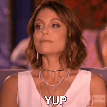 Yup Real Housewives Of New York GIF - Yup Real Housewives Of New York Rhony GIFs
