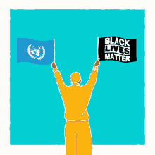 Blm Black Lives Matter GIF - Blm Black Lives Matter Black Lives Matter Flag GIFs