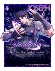 jojo tier6card jojo tier6card
