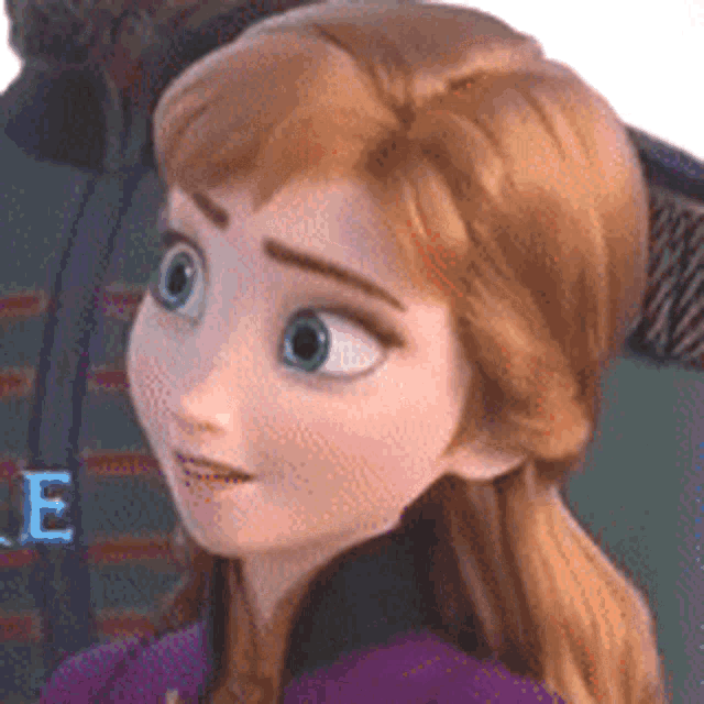The perfect Anna Princess Anna Smile Animated GIF for your conversation. 