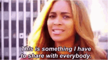 Beyonce There Is Something I Have To Share With Everybody GIF - Sick Ew Gross Ew GIFs